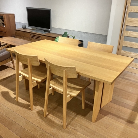 (しおんさま専用)天然木　突板丸テーブル　折れ脚　欅 侭 板脚 – 商品カタログ
